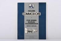 COMMODORE: An October 1983 'HOLDEN COMMODORE - FIVE SPEED MANUAL TRANSMISSION SERVICE MANUAL' (SERVICE MANUAL NO. M39071) as issued by GENERAL MOTORS-HOLDEN'S SALES PTY.LTD, SERVICE DIVISION
