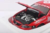 MONARO CV8: A AUTOart 1:18 scale Monaro CV8 from Targa Tasmania 2003. As driven by Peter Brock and navigated by Anne Gigney. Model numbered '1828' of 4000. COA signed by Peter Brock & Anne Gigney - 3