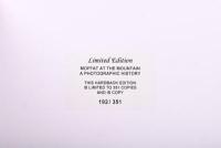 MOFFAT: 'MOFFAT AT THE MOUNTAIN' hardcover book by Stephen Stathis. Limited Edition 192/351 - 2