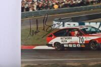BOND: A colour image on photographic paper of the Bond/Costanzo Alfa Romeo GTV at Bathurst, Mt Panorama. Picture signed by Colin Bond - 2