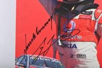 2009 YEARBOOK: A 'TeamVodafone 2009 YEARBOOK'. Front cover signed by Craig Lowndes & Jamie Whincup - 2