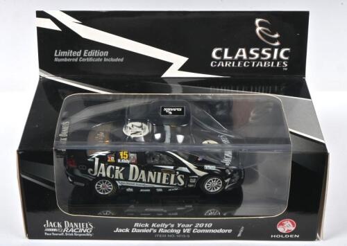 KELLY: A Limited Edition CLASSIC CARLECTABLES 1:43 scale Rick Kelly's Year 2010 Jack Daniel's Racing VE Commodore. Numbered '242' of 700