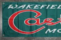 CASTROL: A WAKEFIELD 'Castrol' MOTOR OIL banner - 2