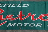CASTROL: A WAKEFIELD 'Castrol' MOTOR OIL banner - 3