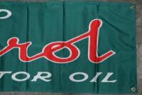 CASTROL: A WAKEFIELD 'Castrol' MOTOR OIL banner - 4