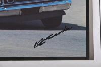 GEOGHEGAN: A PHASE THREE POSTERS colour picture on card depicting the XW GT-HO Ford Falcon being driven by Leo and Ian Geoghegan to 5th outright in the 1969 Hardie Ferodo 500. Leo and Ian Geoghegan signatures - 2