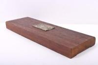 HOLDEN: A HOLDEN badge on wooden plaque - 2