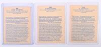 FORMULA 1: Three SCANLENS AUSTRALIAN MOTOR RACING CARDS'. Alain Prost, Keke Rosberg & Ayrton Senna images - 5