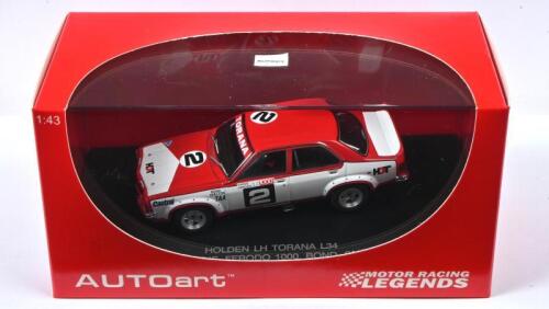 HOLDEN: A Limited Edition Autoart 1:43 scale 'MOTOR RACING LEGENDS' HOLDEN LH TORANA L34. As raced by Colin Bond and Bob Skelton in the 1974 Hardie Ferodo 1000. Numbered '0577'/1008