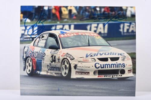 BATHURST 2000: A colour image on photographic paper of the Bathurst 2000 winning Garry Rogers Motorsport VT Holden Commodore of Jason Bargwanna and Garth Tander. Bargwanna & Tander signatures