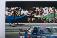 BATHURST 1998: A colour image on photographic paper of the Bathurst 1998 winning Stone Brothers Racing EL Ford Falcon of Jason Bright and Steven Richards. Bright & Richards signatures - 3