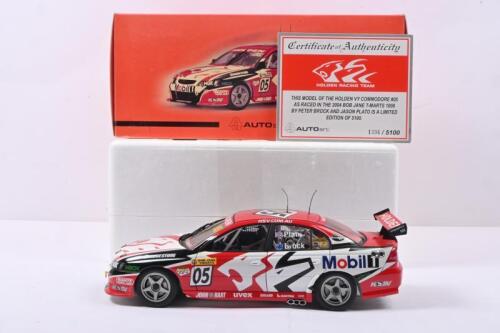 BROCK/PLATO: A Limited Edition 1:18 scale AUTOart Holden VY COMMODORE as raced by Peter Brock and Jason Plato in the 2004 Bob Jane T-Marts 1000. Numbered '1334'/5100