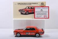 FALCON: A Limited Edition 1:18 scale AUTOart FORD FALCON XY GTHO PHASE III as raced to victory by Allan Moffat in the 1971 Surfers Paradise 250. Numbered '1060'/1140
