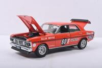 FALCON: A Limited Edition 1:18 scale AUTOart FORD FALCON XY GTHO PHASE III as raced to victory by Allan Moffat in the 1971 Surfers Paradise 250. Numbered '1060'/1140 - 2