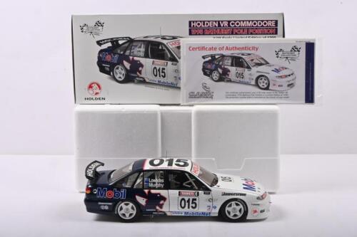 LOWNDES/MURPHY: A CLASSIC CARLECTABLES 1:18 scale model of the Holden VR Commodore as driven by Craig Lowndes and Greg Murphy to pole position at Bathurst, 1995. Numbered '0446'/1200