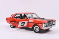 FALCON: A Limited Edition 1:18 scale AUTOart FORD FALCON XY GTHO PHASE III as raced by Allan Moffat to first place in the 1973 Australian Touring Car Championship. CoA signed by Allan Moffat. Numbered '1640'/6000 - 2