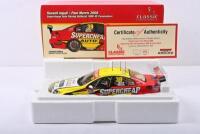 INGALL/MORRIS: A Limited Edition CLASSIC CARLECTABLES 1:18 scale Russell Ingall/Paul Morris 2008 Supercheap Auto Racing Bathurst 1000 VE Commodore. numbered '0997'/1250