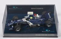 WEBBER: A 1:43 scale Paul's Model Art MINICHAMPS 2006 WILLIAMS FW28. As raced by Mark Webber