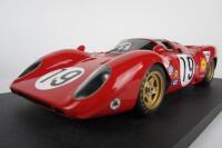 FERRARI: A 1:18 scale 1969 Le Mans Ferrari 312P #19 by Tecnomodel. - 2