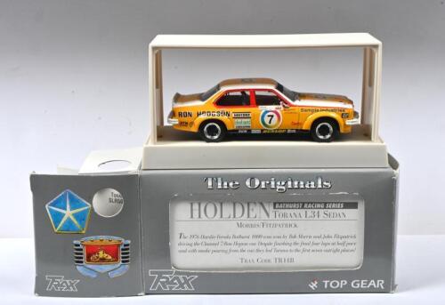 HOLDEN: A 1:43 scale TRAX, 'The Originals', HOLDEN TORANA SLR5000. As raced by Bob Morris and John Fitzpatrick to victory at the 1976 Hardie-Ferodo Bathurst 1000 (TR14B)