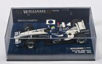 WEBBER: A 1:43 scale Paul's Model Art MINICHAMPS 2005 WILLIAMS BMW FW27. As raced by Mark Webber