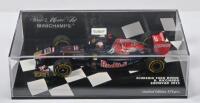 RICCIARDO: A Limited Edition 1:43 scale Paul's Model Art MINICHAMPS 2012 SCUDERIA TORO ROSSO SHOWCAR. As driven by D.Ricciardo. One of 576 pcs