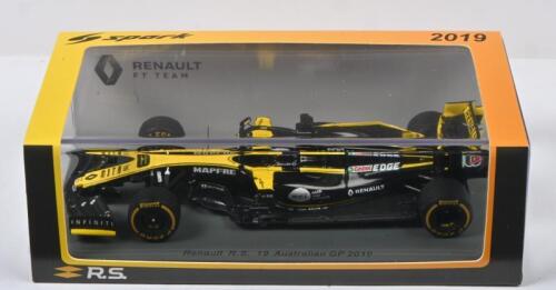 RICCIARDO: A Limited Edition 1:43 scale spark Renault R.S.19. As raced by D.Ricciardo at the Australian Grand Prix (S6075)