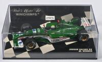 WEBBER: A 1:43 scale Paul's Model Art MINICHAMPS JAGUAR RACING R4. As raced by Mark Webber