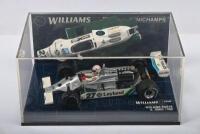 JONES: A 1:43 scale Paul's Model Art, MINICHAMPS 1980 Williams FW07B. As raced by Alan Jones