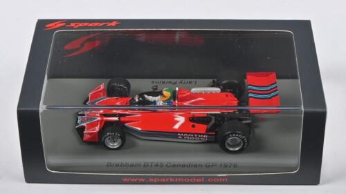 PERKINS: A 1:43 scale spark Brabham BT45. As raced by Larry Perkins at the 1976 Canadian GP (S7097)