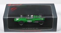 BRABHAM: A 1:43 scale spark Lotus 24. As raced by Sir Jack Brabham at the 1962 Monaco GP (S4273)