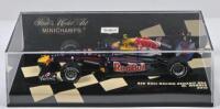 WEBBER: A 1:43 scale Paul's Model Art MINICHAMPS 2010 RED BULL RACING RENAULT RB6 . As raced by Mark Webber