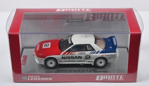 NISSAN: A Limited Edition 1:43 BIANTE MODEL CARS Nissan Skyline GT-R (R-32). As raced by Jim Richards to win the 1990 Australian Touring Car Championship. Numbered '203'/400