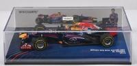 WEBBER: A 1:43 scale Paul's Model Art MINICHAMPS 2013 RED BULL RACING RENAULT RB9. As raced by Mark Webber