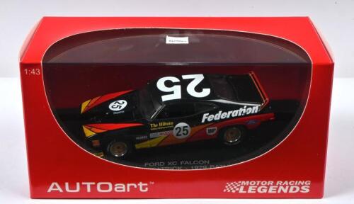 FORD: A Limited Edition 1:43 BIANTE MODEL CARS 'MOTOR RACING LEGENDS' FORD XC FALCON, as raced by Allan Moffat and John Fitzpatrick in the 1979 JAMES HARDIE 1000. Numbered '0337'/1008