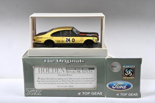 MONARO: A 1:43 scale TRAX, 'The Originals', HOLDEN MONARO HK 327GTS. As raced by Palmer/West at Bathurst, 1968 (TR3C)