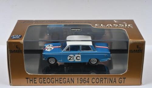 FORD: A Limited Edition 1:43 scale Classic Carlectables - 'THE GEOGHEGAN 1964 CORTINA GT'. Numbered '1060' of 2000