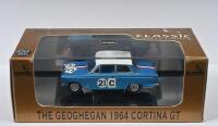 FORD: A Limited Edition 1:43 scale Classic Carlectables - 'THE GEOGHEGAN 1964 CORTINA GT'. Numbered '1060' of 2000