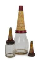 SHELL: Three Shell oiler items including 'X-100 50' and 'Donax U' - 3