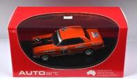 FORD: A Limited Edition 1:43 scale AUTOart 'MOTOR RACING LEGENDS' 1972 Ford Falcon Phase XY GT-HO Phase 3. As driven by Allan Moffat. Numbered '0390' of 3000