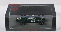 BRABHAM: A 1:43 scale spark Brabham BT3, as raced by Sir Jack Brabham at the 1963 Italy GP (S5262)