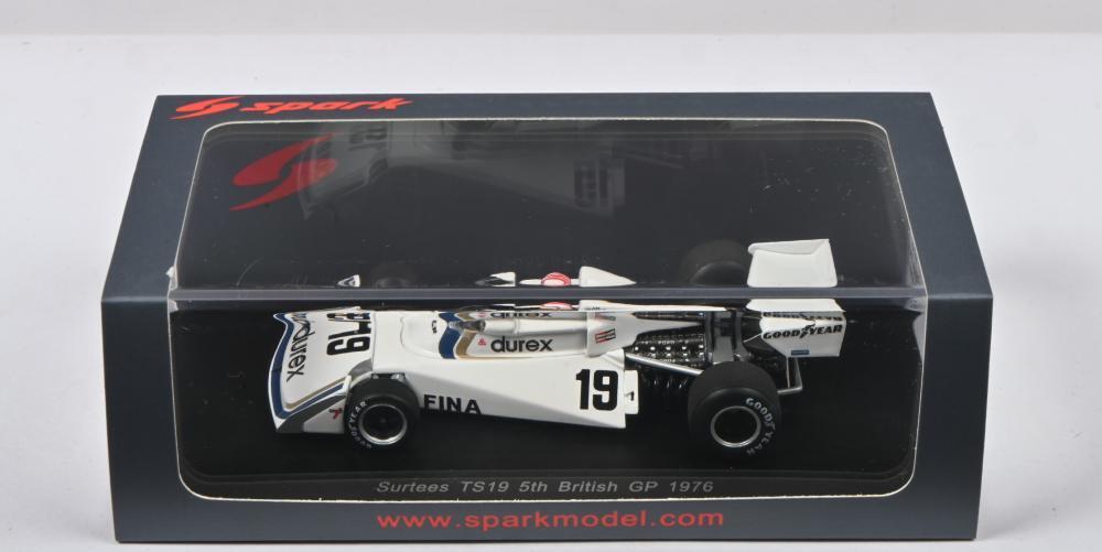 Spark 1/43 Surtees TS19 1976 British 【公式通販】