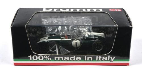 BRABHAM: A Quartzo 1:43 scale COOPER T53. As raced to by Sir Jack Brabham at 1960 G.P. Gran Bretagna (R300)