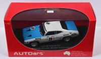 FORD: A Limited Edition Autoart 1:43 scale FORD XA FALCON GT. As raced to victory by Allan Moffat and Ian 'Pete' Geoghegan in the 1973 Bathurst. Numbered '1829'/3000