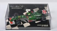 WEBBER: A 1:43 scale Paul's Model Art MINICHAMPS JAGUAR RACING R5. As raced by Mark Webber