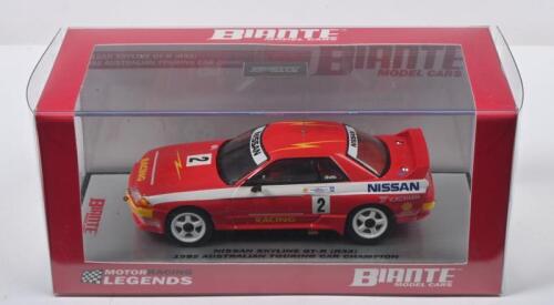 NISSAN: A Limited Edition 1:43 BIANTE MODEL CARS Nissan Skyline GT-R. As raced by M.Skaife during 1992 Australian Touring Car Championship. Numbered '356'/400
