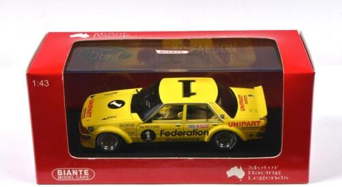 FORD: A Limited Edition BIANTE MODEL CARS 1:43 scale FORD XD FALCON. As raced by Allan Moffat and John Fitzpatrick in the 1980 Bathurst 1000. Numbered '0631'/1488