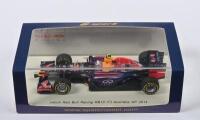RICCIARDO: A 1:43 scale spark Infiniti Red Bull Racing RB10. As raced by D.Ricciardo at 2014 Australian GP (S3086)