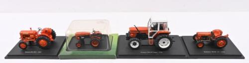 SOMECA: Four Hachette Partworks 1:43 scale Someca tractor models. Boxed 1958 Someca SOM 20 D