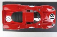 FERRARI: A 1:18 scale 1969 Le Mans Ferrari 312P #19 by Tecnomodel. - 5